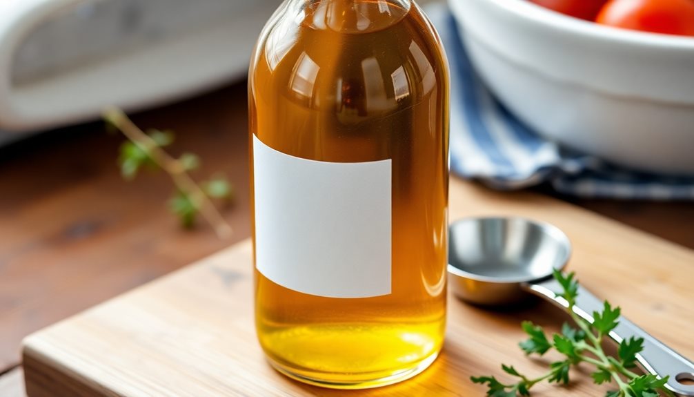 bottle and refrigerate oil