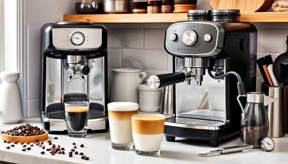 breville latte preparation tips