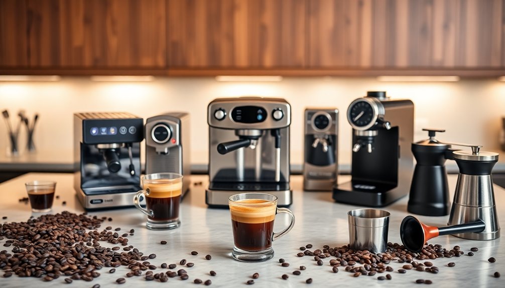 budget friendly espresso machine selection