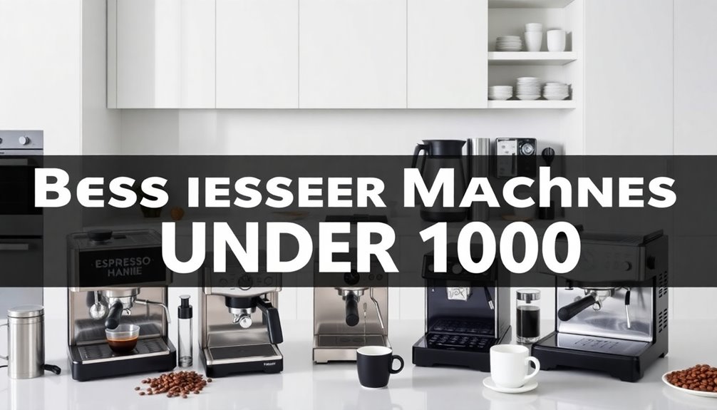 budget friendly espresso machine selection