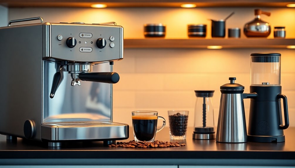 budget friendly espresso machine selection