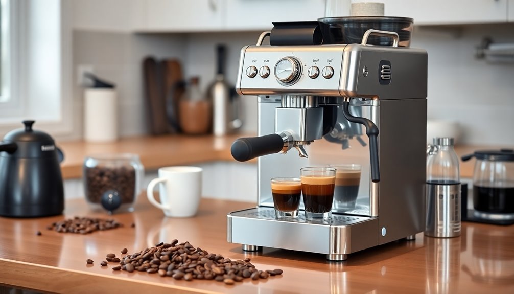 budget friendly espresso machine selection