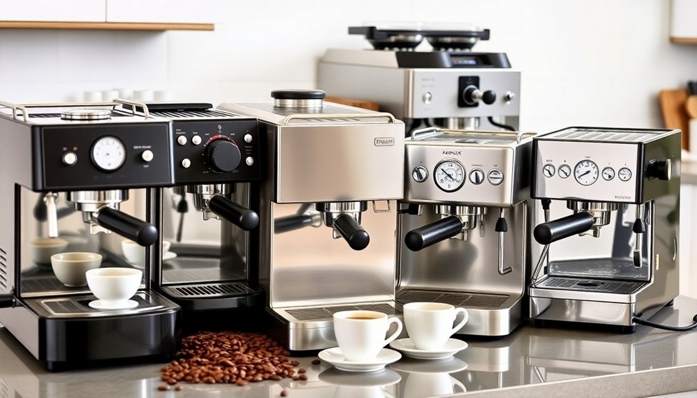 budget friendly espresso machine selection