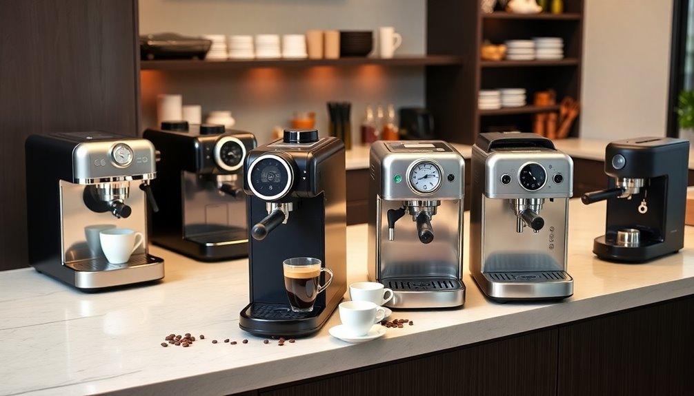 budget friendly espresso machine selection