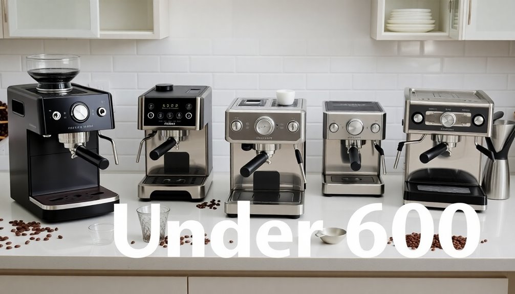 budget friendly espresso machine selection