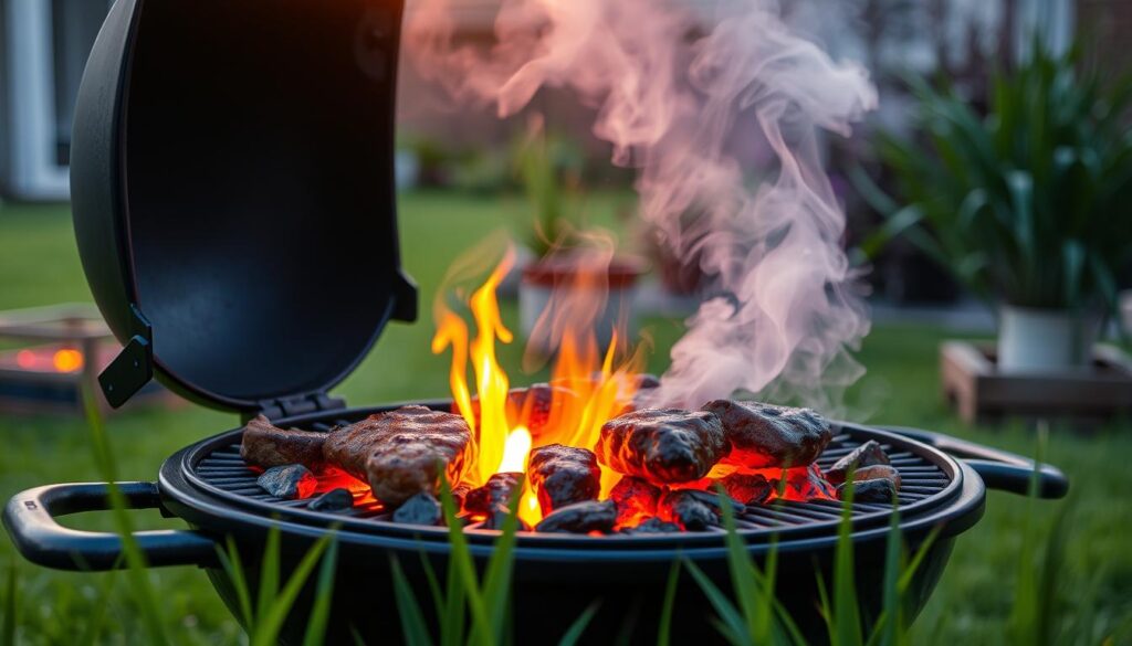 charcoal grilling