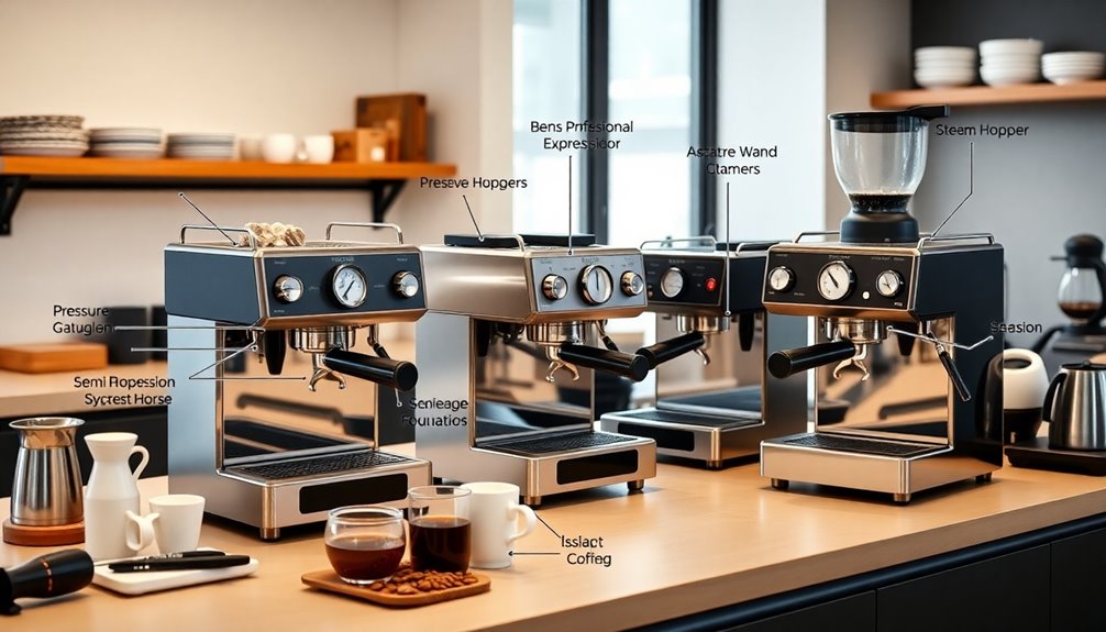 choosing a semi professional espresso