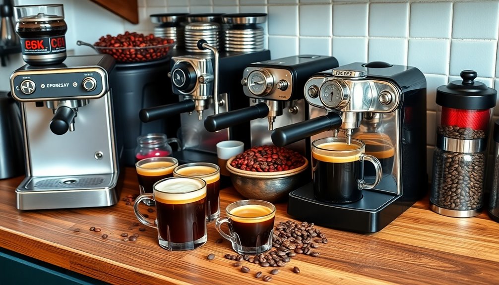 choosing at home espresso machine