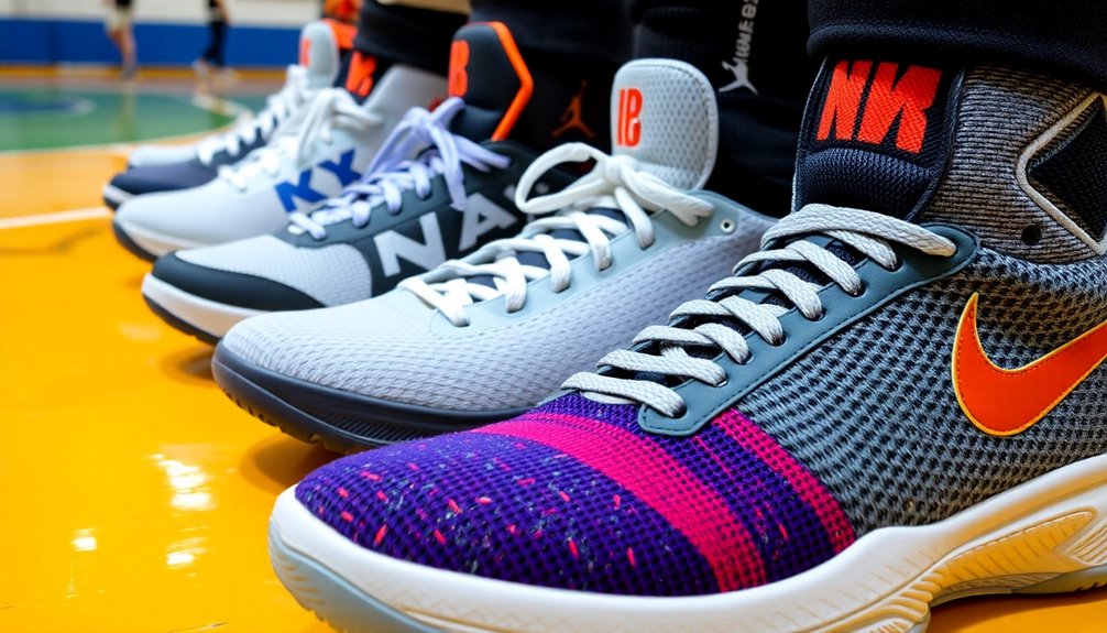 choosing basketball shoe factors