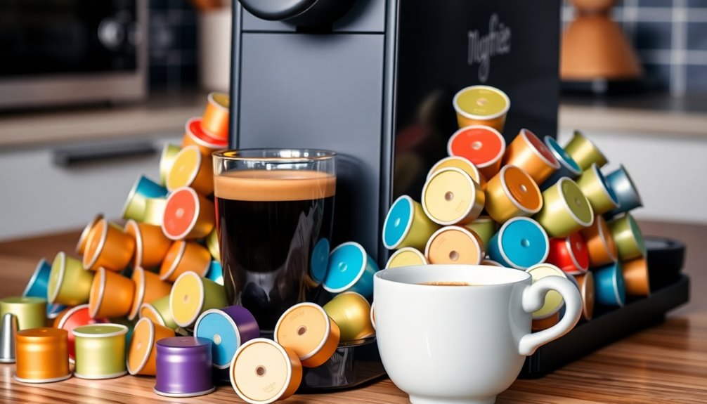 choosing blonde nespresso pods