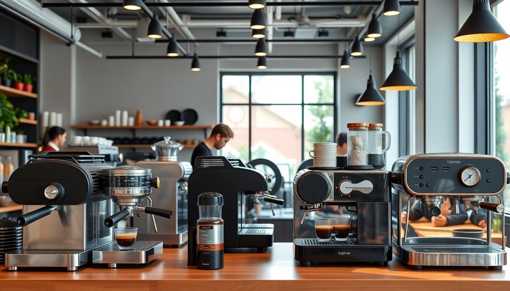 choosing coffee shop espresso machine