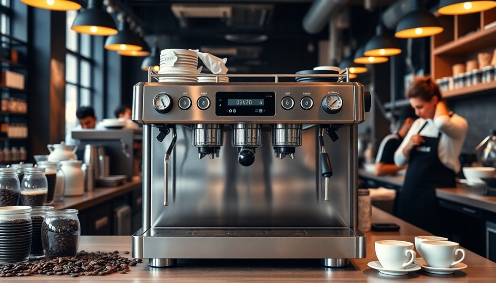 choosing coffee shop espresso machine