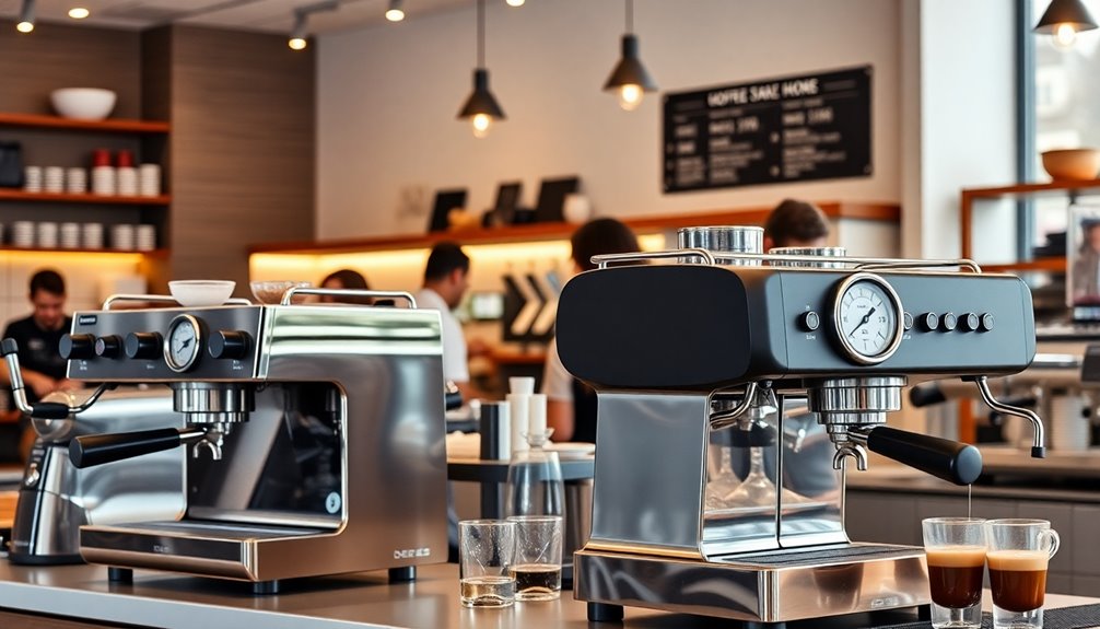 choosing coffee shop espresso machine