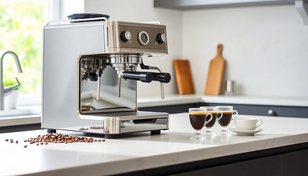 choosing double boiler espresso