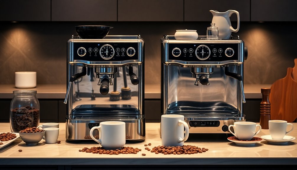 choosing espresso coffee machine