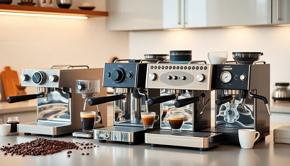 choosing espresso latte machine