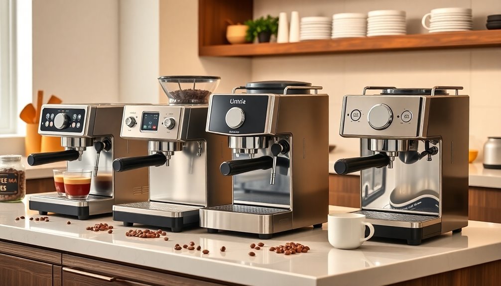 choosing espresso latte machine