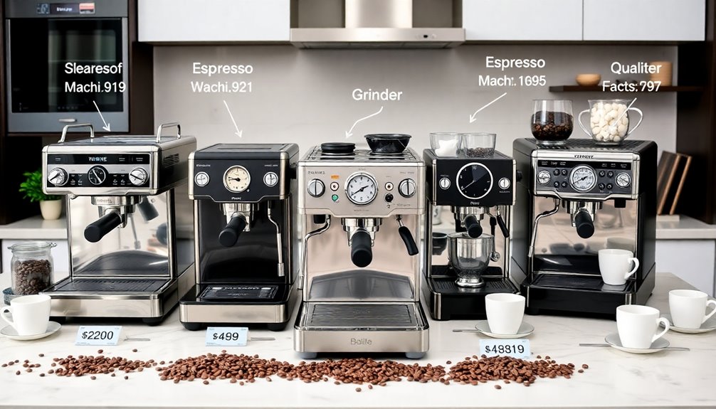 choosing espresso machine deals