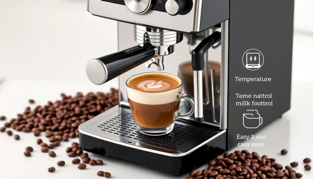 choosing espresso machine frother