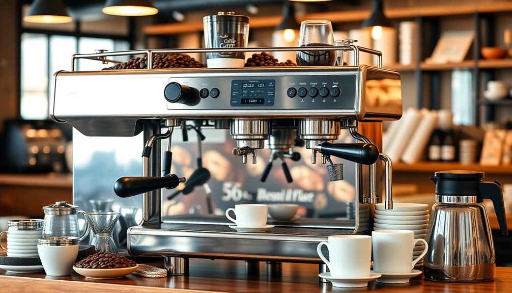 choosing industrial coffee machine