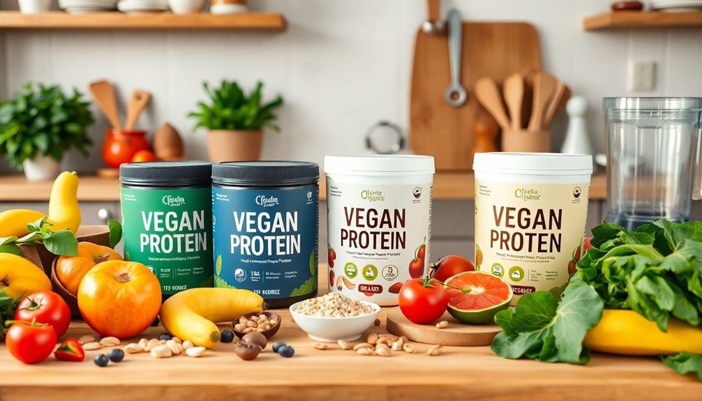 choosing vegan protein powder