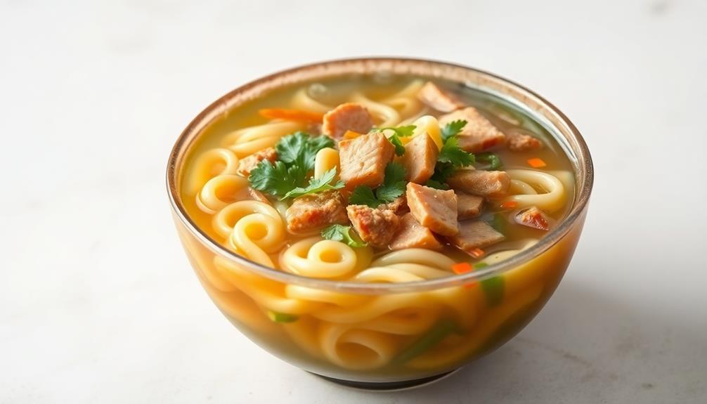 comforting vietnamese macaroni soup