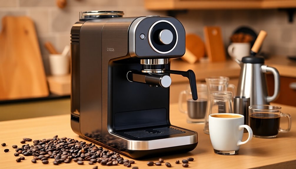 compact espresso machine selection