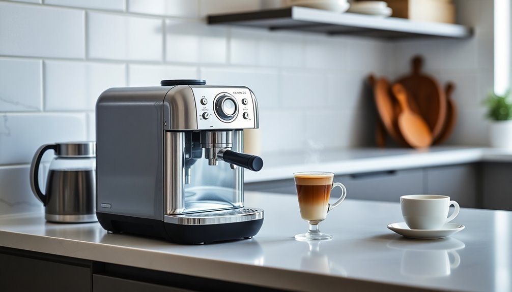 compact espresso machine selection