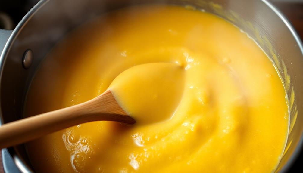 continuously stir cornmeal mixture