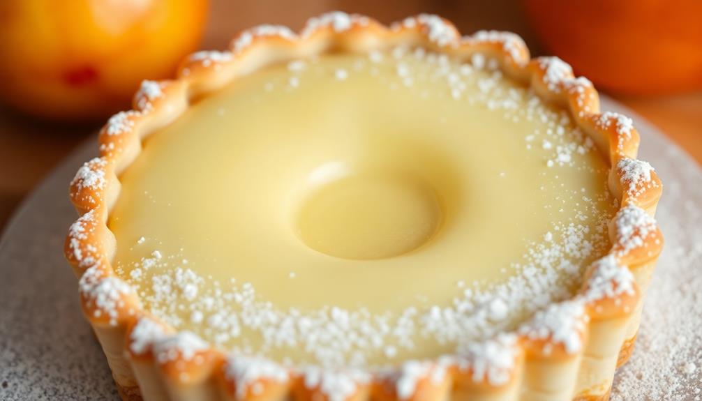 creamy japanese cheese tart