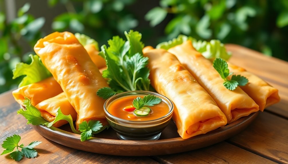 crispy vietnamese egg rolls