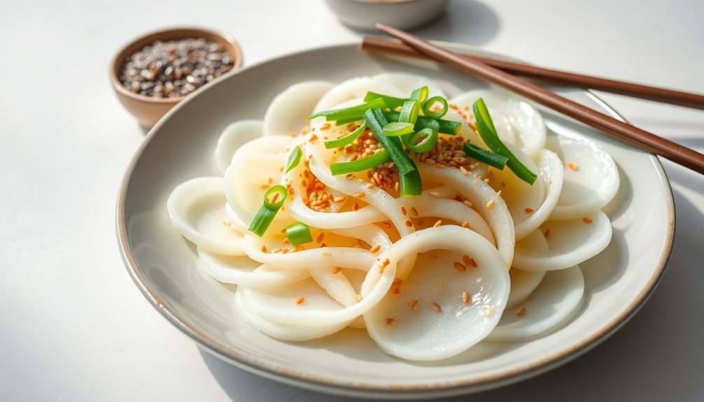 crunchy korean radish side dish