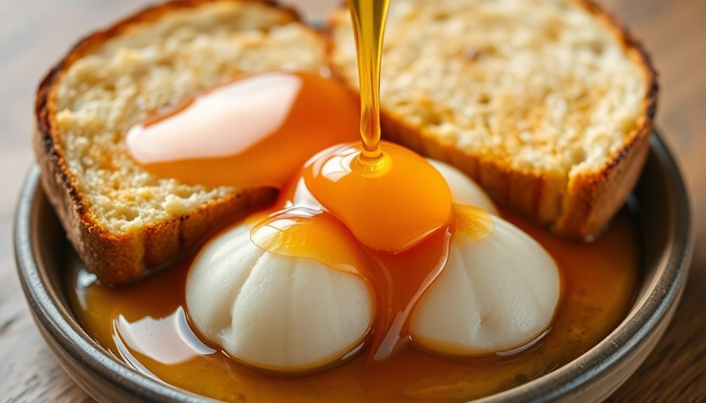 drizzle honey or syrup
