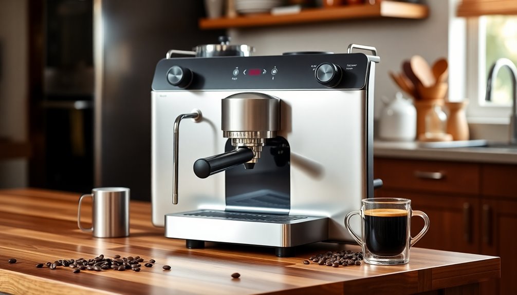 effortless home espresso brewing