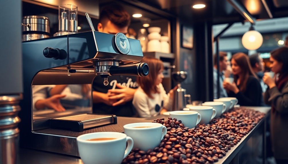 espresso machines for coffee trucks