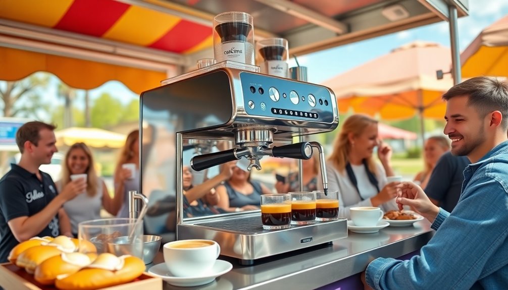 espresso machines for food trucks