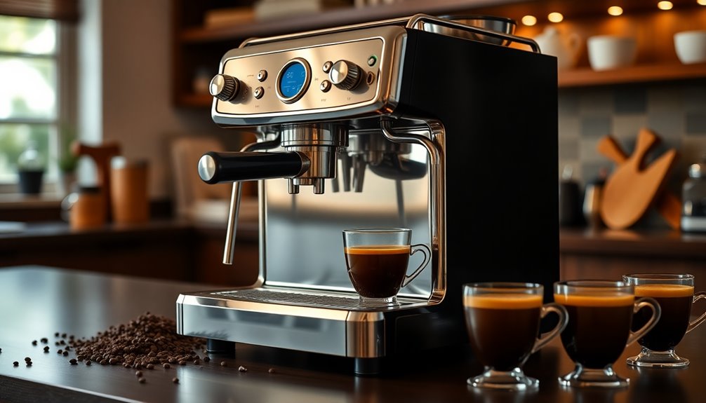 espresso machines with grinders