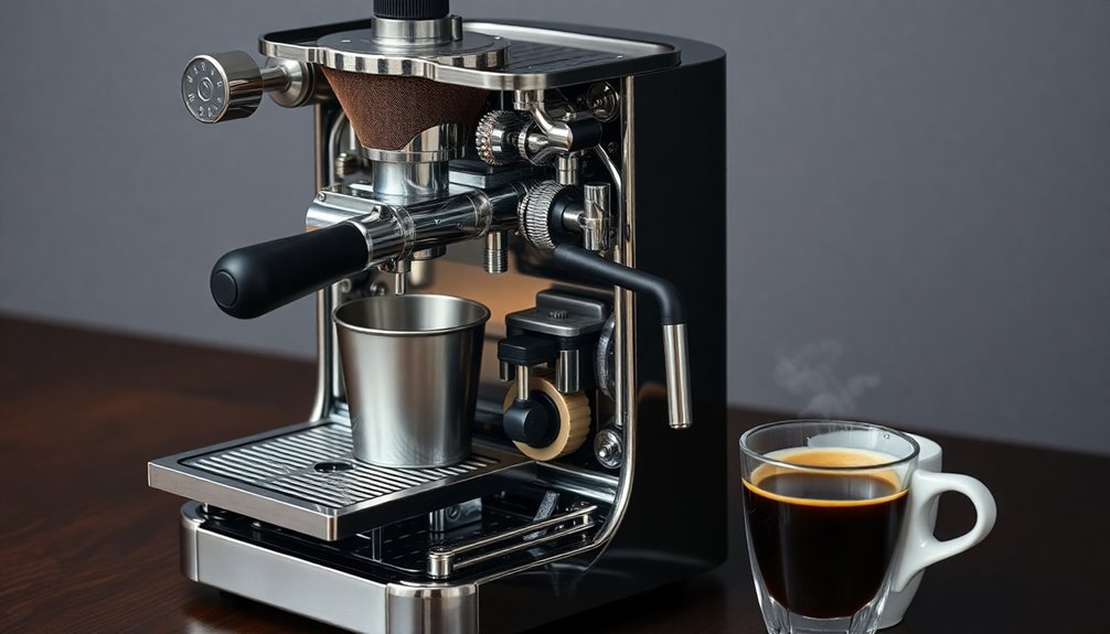 essential coffee machine components