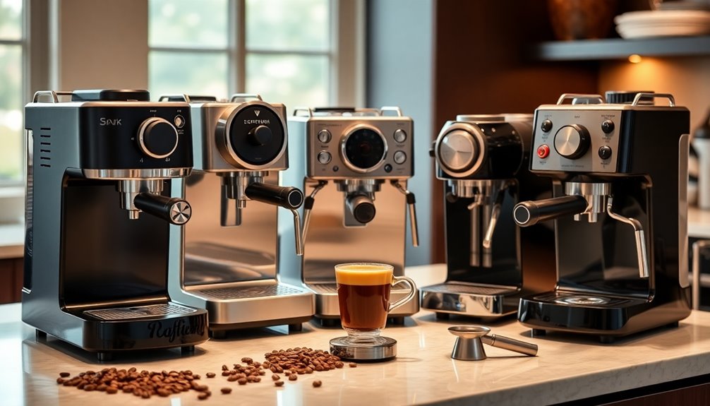 evaluating espresso machine options