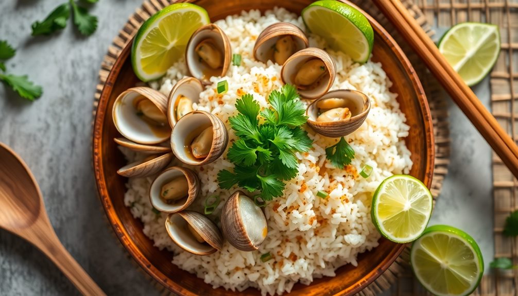 flavorful vietnamese clam rice