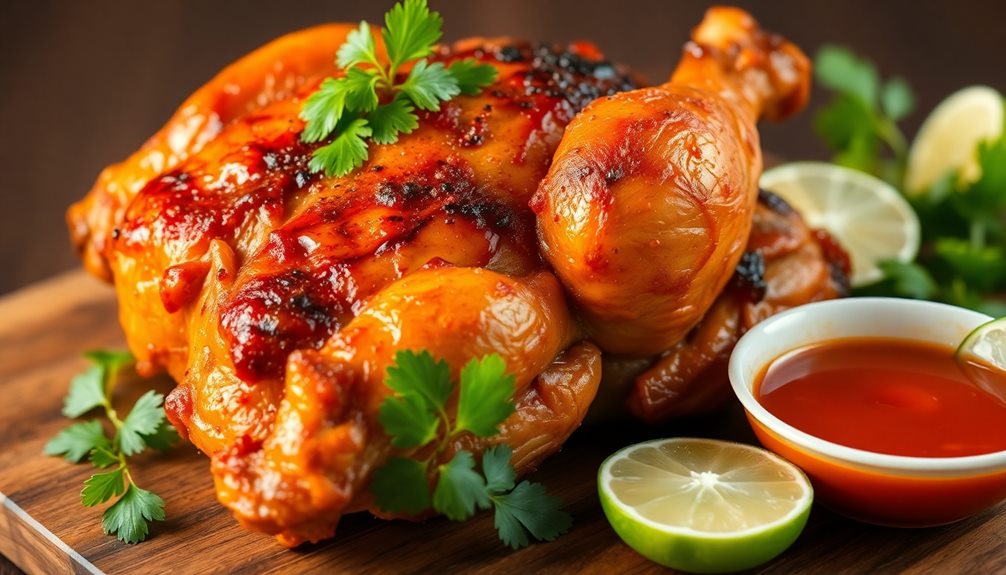 flavorful vietnamese roasted chicken