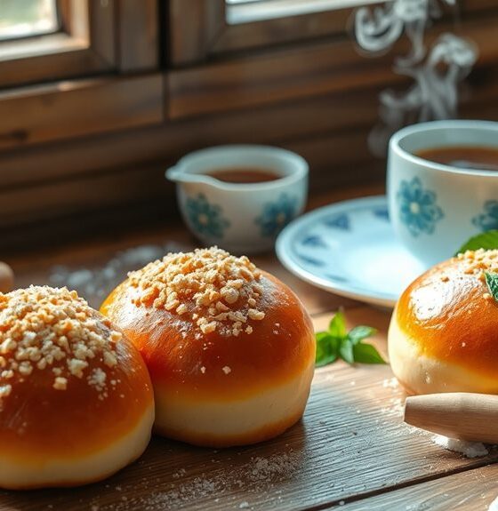 fluffy korean sweet bread