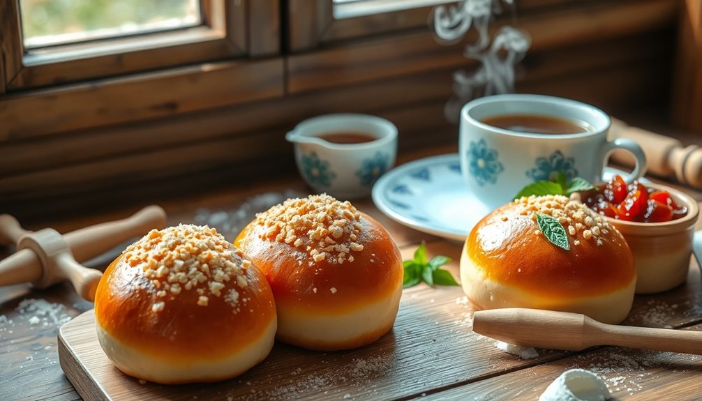 fluffy korean sweet bread