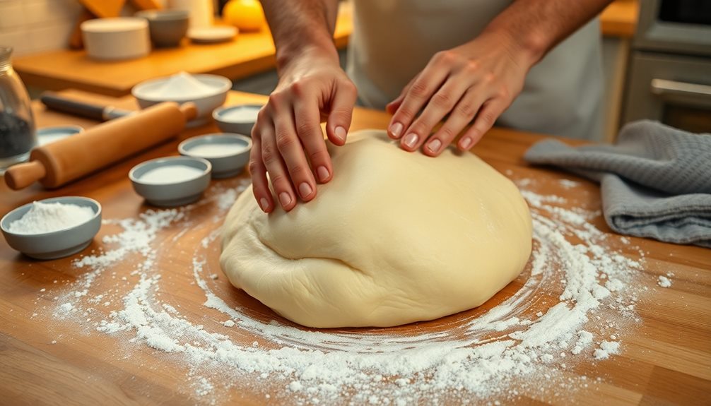 form dough into loaf