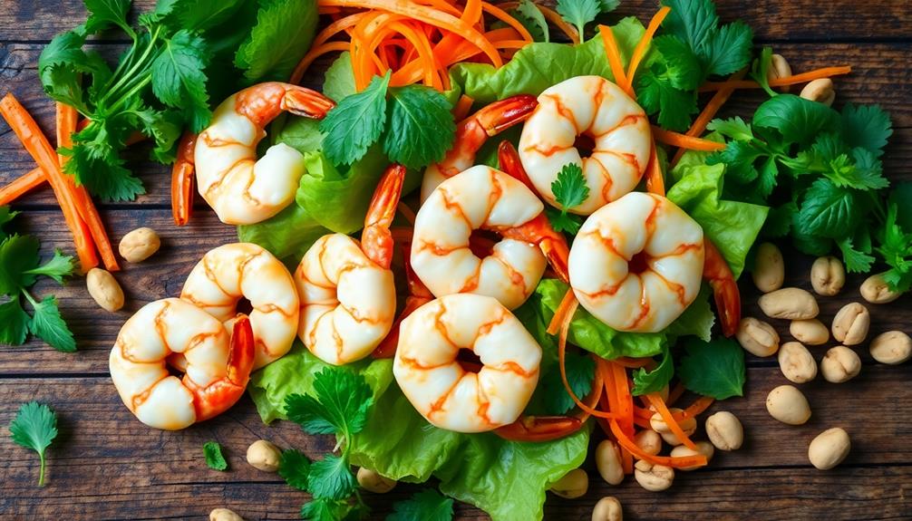 fresh vietnamese shrimp salad