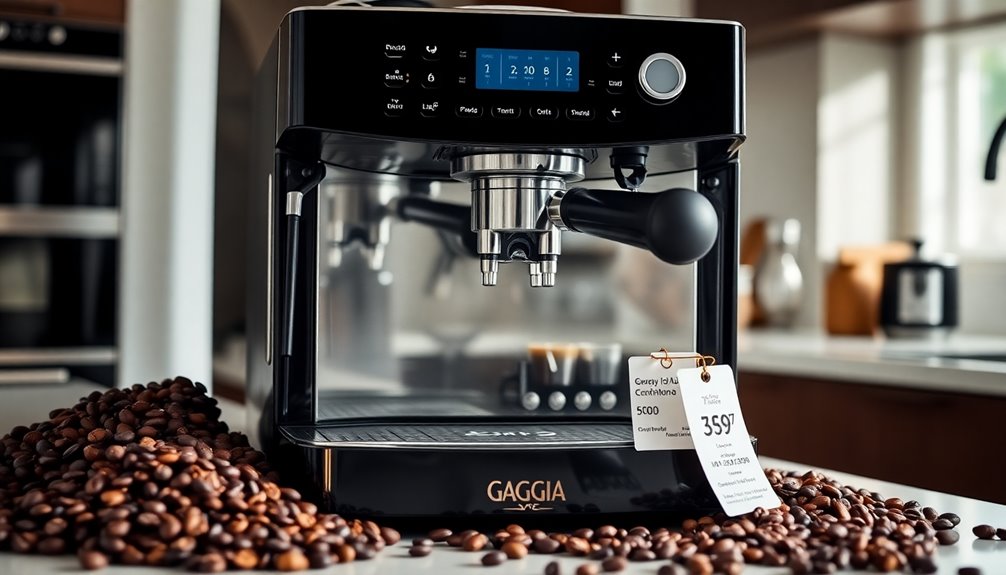 gaggia accademia price considerations