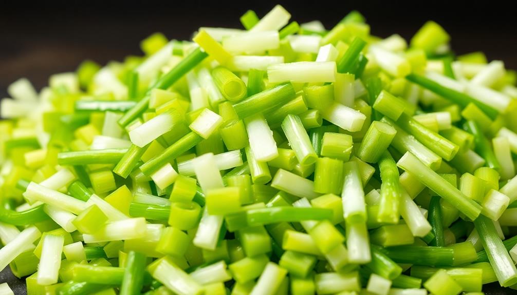 garnish with chopped scallions