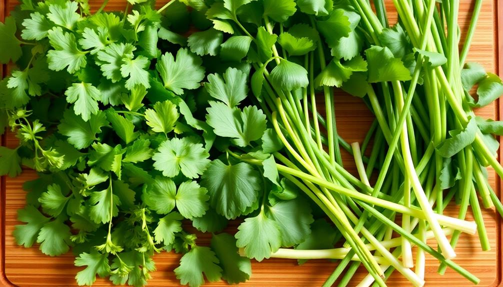 garnish with fresh herbs