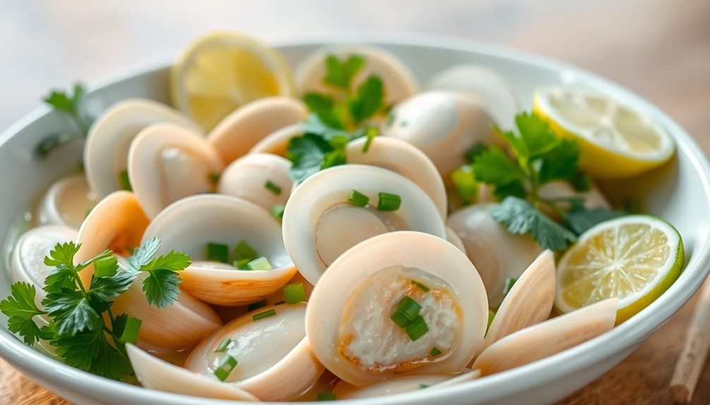 garnish with fresh herbs