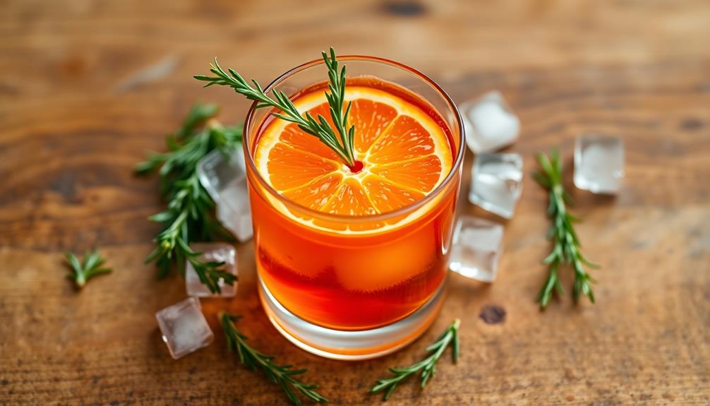 garnish with orange slice